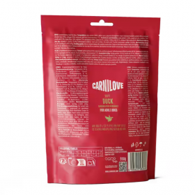 Супер премиум меко лакомство за кучета Carnilove Soft Snack Duck with Rosemary с патица и розмарин , 200 г